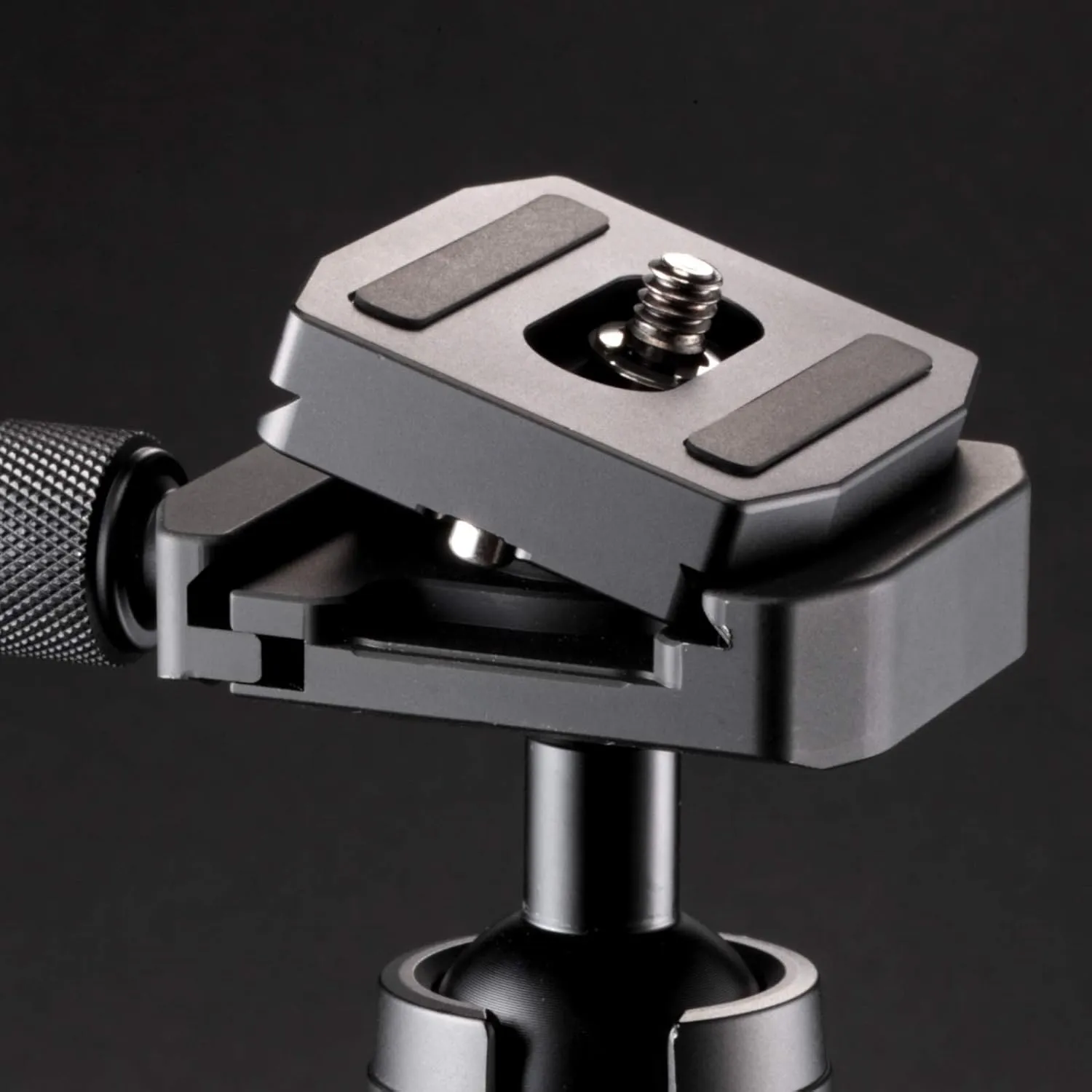 Velbon 472960 QHD-G6AS Medium Size Base Diameter 2.0 inches (51 mm), Frame Stopper System, Torque Adjustment, Arca-Swiss Compatible, Aluminum