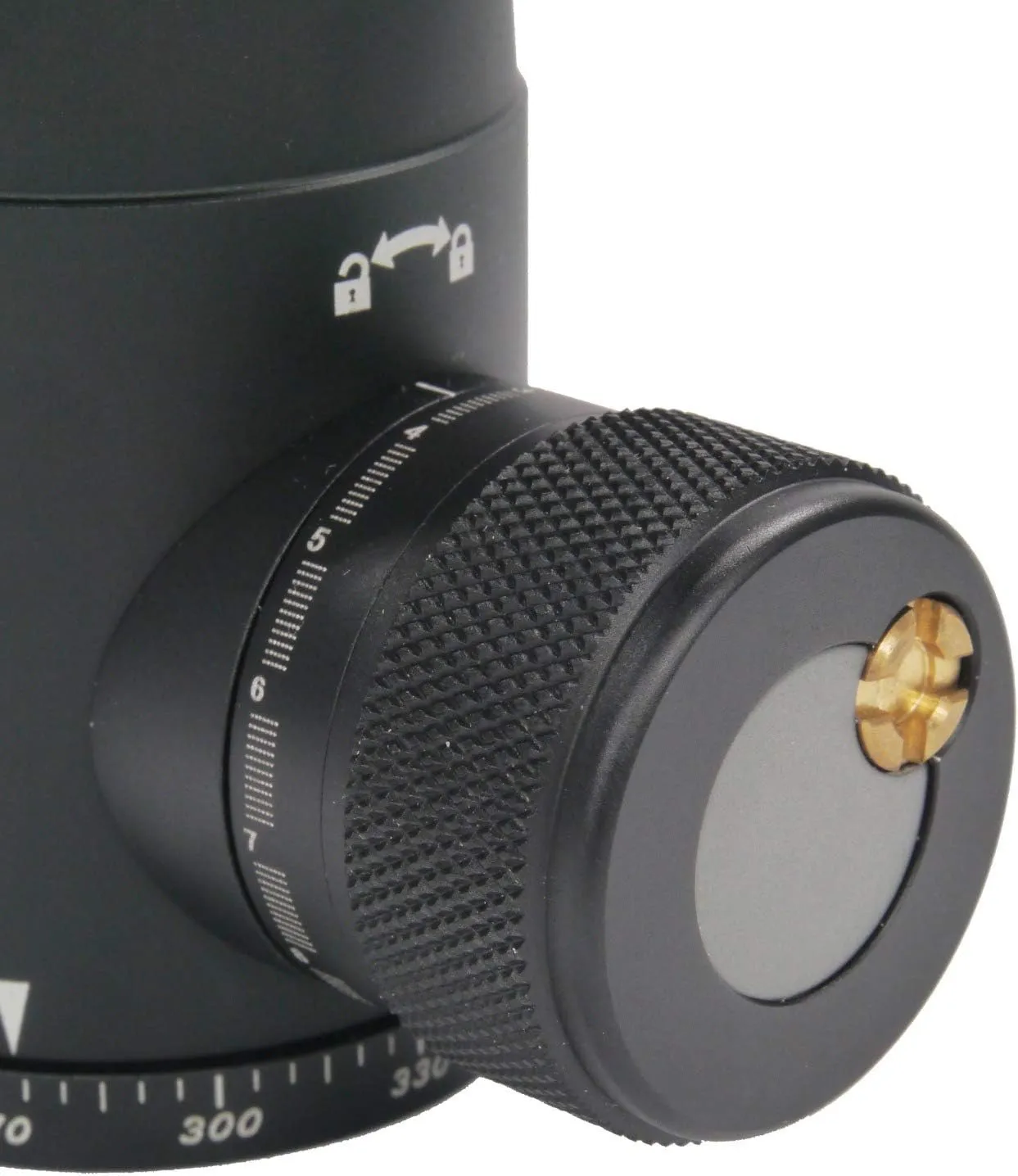 Velbon 472960 QHD-G6AS Medium Size Base Diameter 2.0 inches (51 mm), Frame Stopper System, Torque Adjustment, Arca-Swiss Compatible, Aluminum