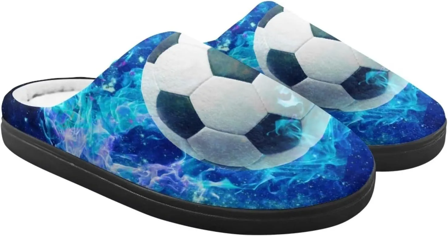 Veniyate Kids Fuzzy House Memory Foam Slippers Bedroom Shoes Cozy Indoor Slide for Boys Girls