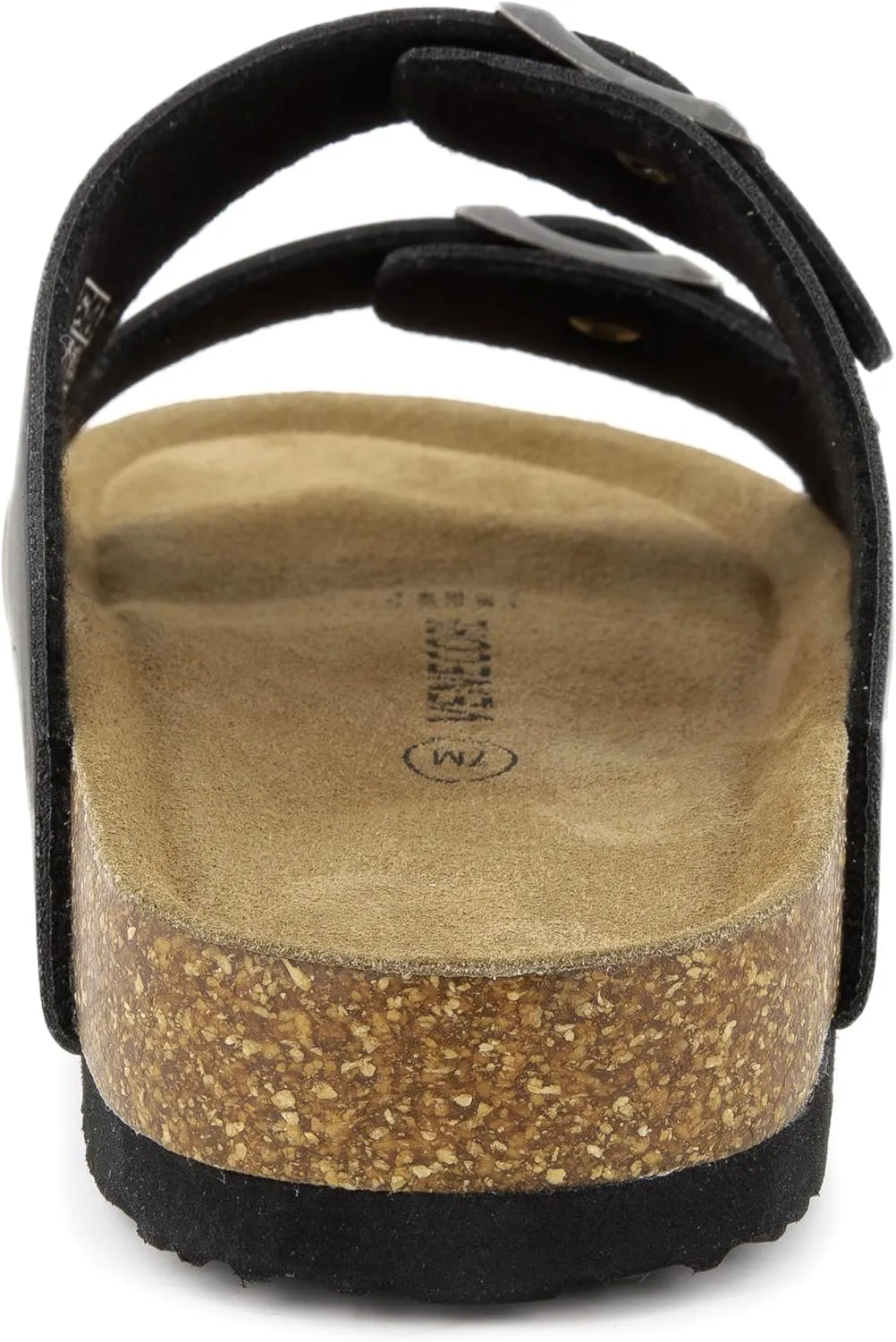Verano Cork Sandals for Women – Cork Double Strap Sandals Women’s Summer Shoes – Comfortable Slide Sandals