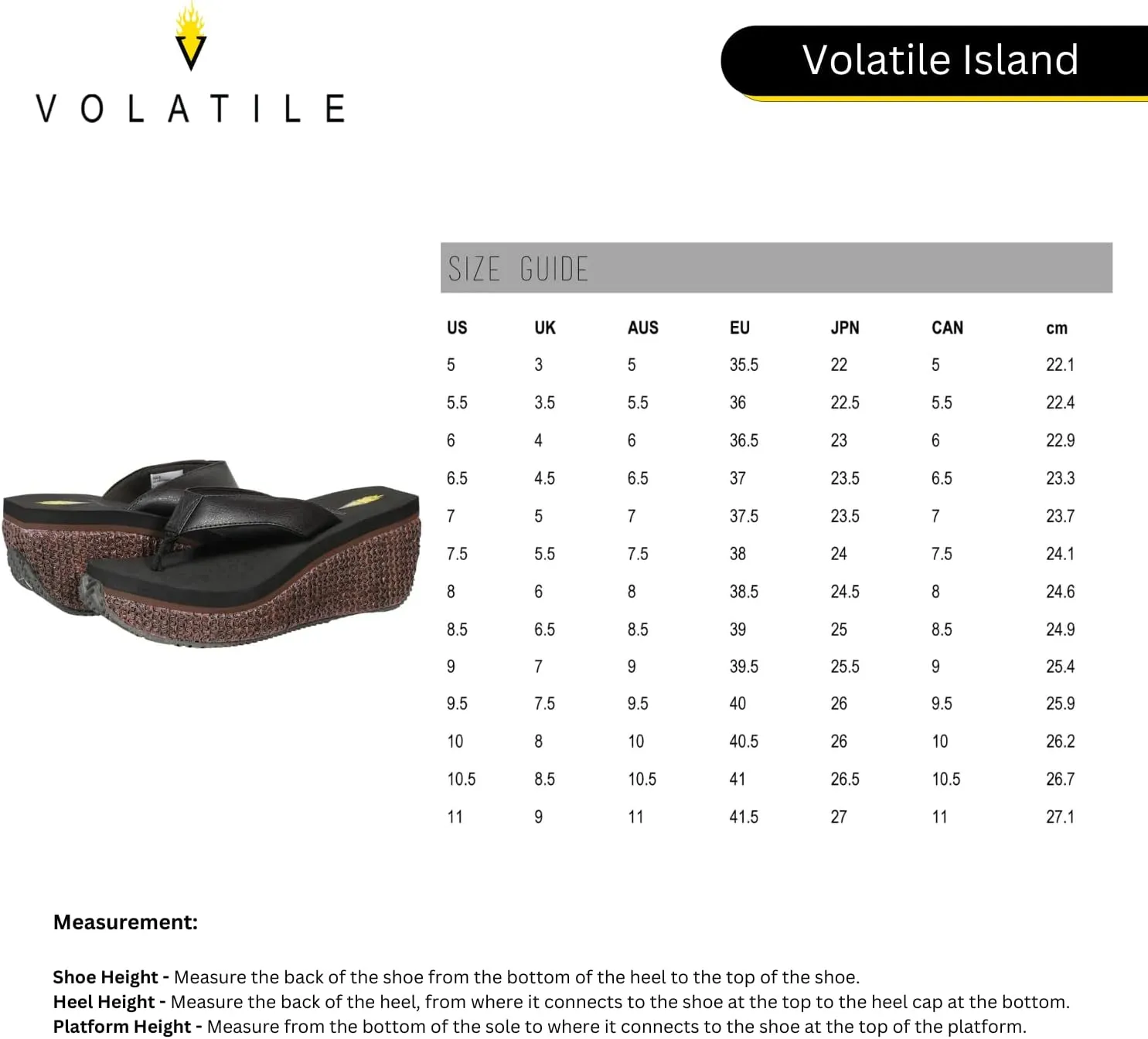 VOLATILE Island Wedge Sandals for Women Featuring Slip-On Thong Platform Style with EVA Insole and Rubber Outsole