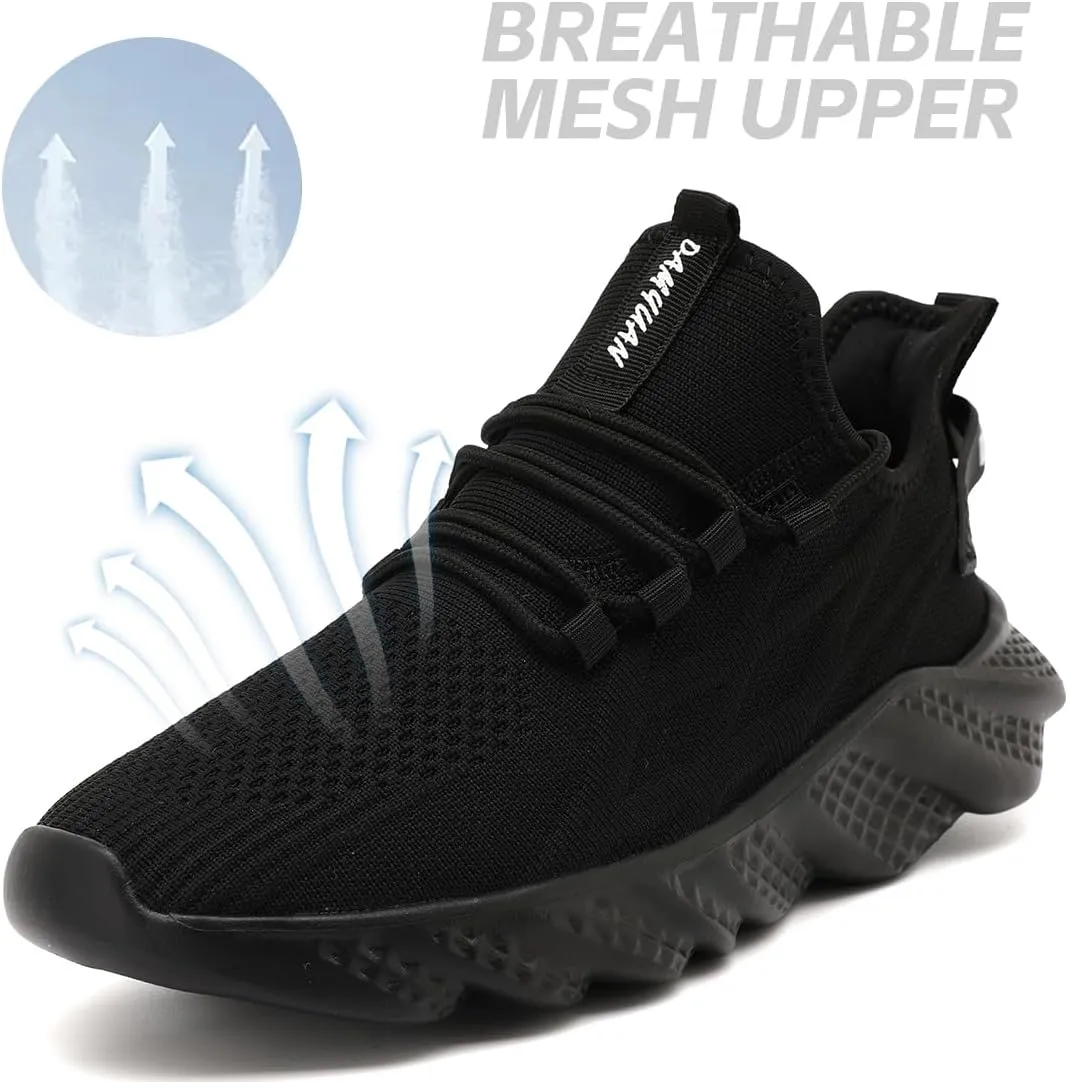 Walking Shoes Women Casual Slip on Work Running Tennis Sneakers Non Slip Workout Gym Athletic Hiking Trainers Lightweight Breathable