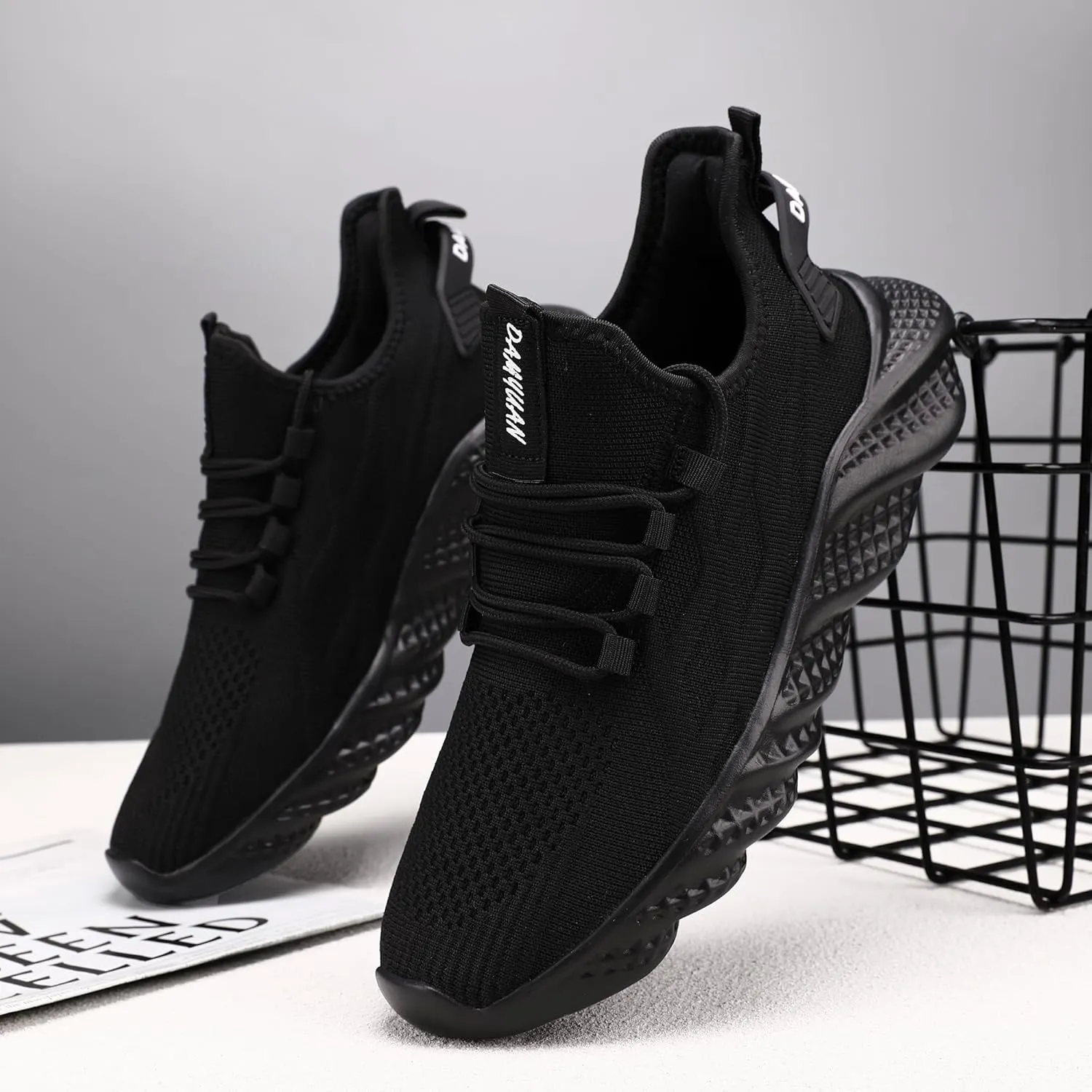 Walking Shoes Women Casual Slip on Work Running Tennis Sneakers Non Slip Workout Gym Athletic Hiking Trainers Lightweight Breathable