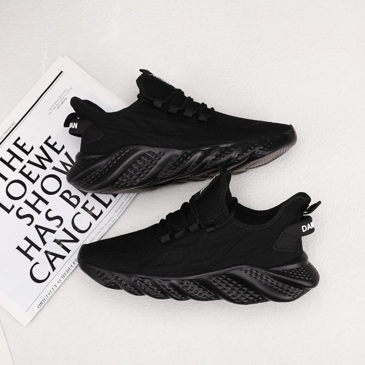Walking Shoes Women Casual Slip on Work Running Tennis Sneakers Non Slip Workout Gym Athletic Hiking Trainers Lightweight Breathable