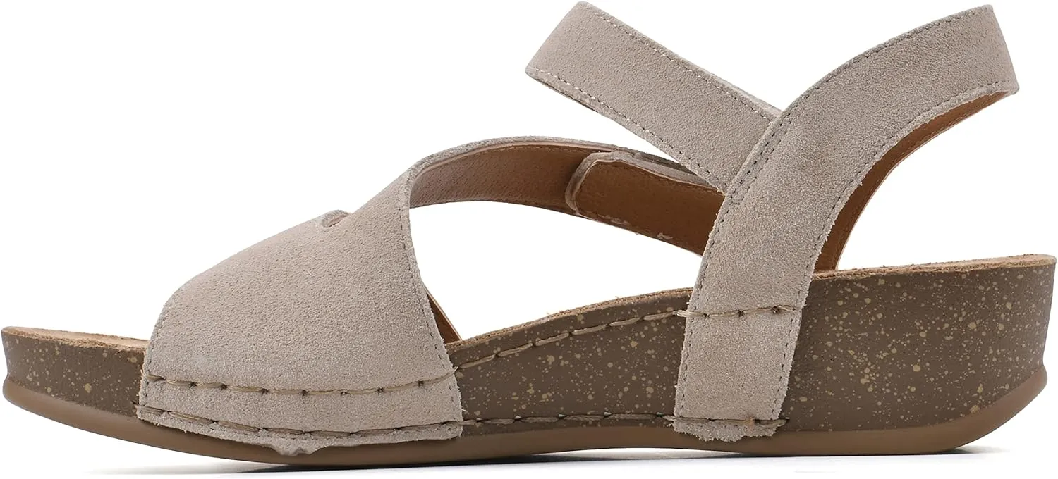 WHITE MOUNTAIN Women's Fern Wedge Sandal
