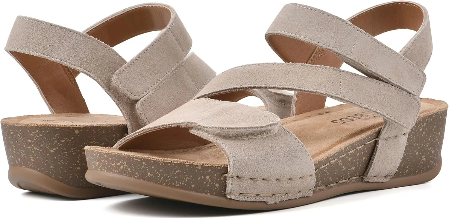 WHITE MOUNTAIN Women's Fern Wedge Sandal