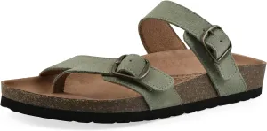 WHITE MOUNTAIN Women's Grams Signature Comfort-Molded Footbed Sandal