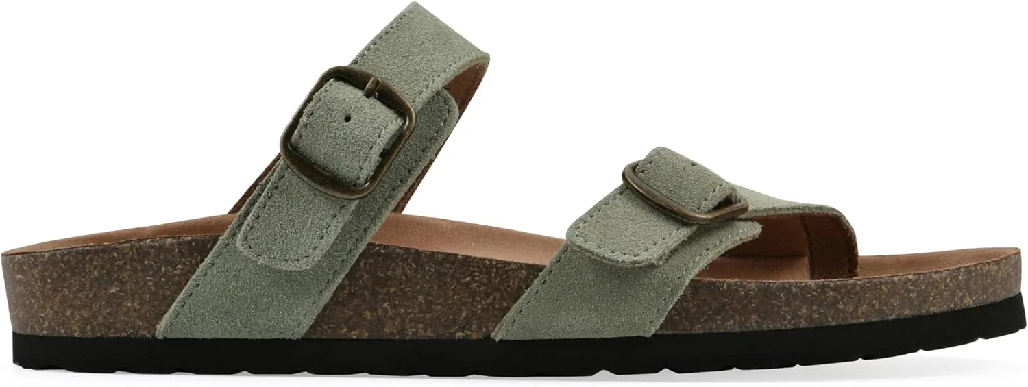 WHITE MOUNTAIN Women's Grams Signature Comfort-Molded Footbed Sandal