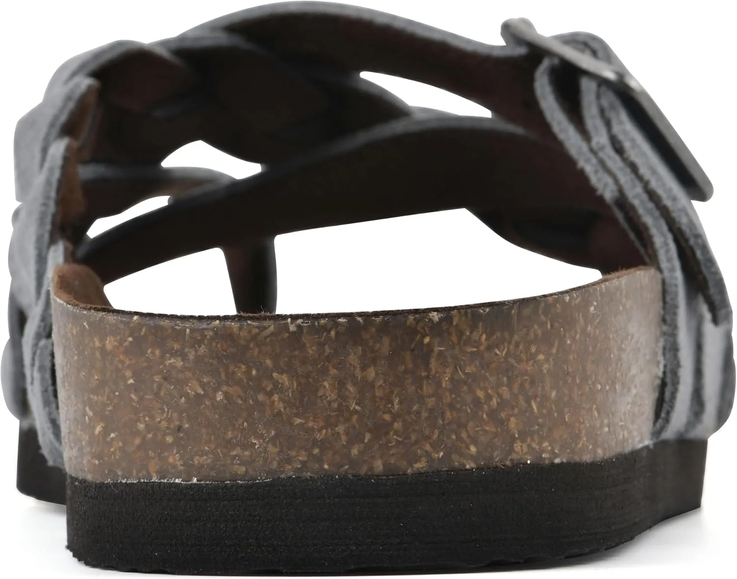 WHITE MOUNTAIN Women's Harrington Braided Signature Comfort-Molded Footbed Sandal