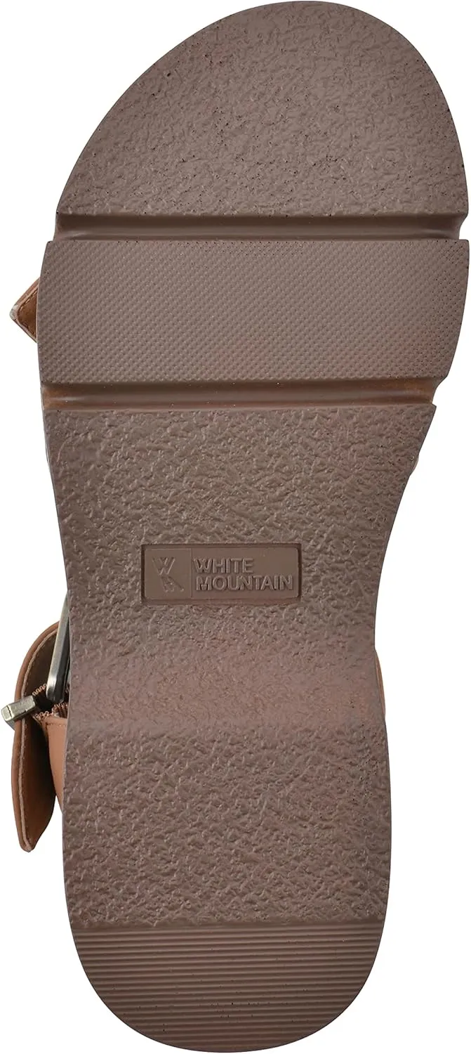 WHITE MOUNTAIN Women's Leftmost Platform Sandal