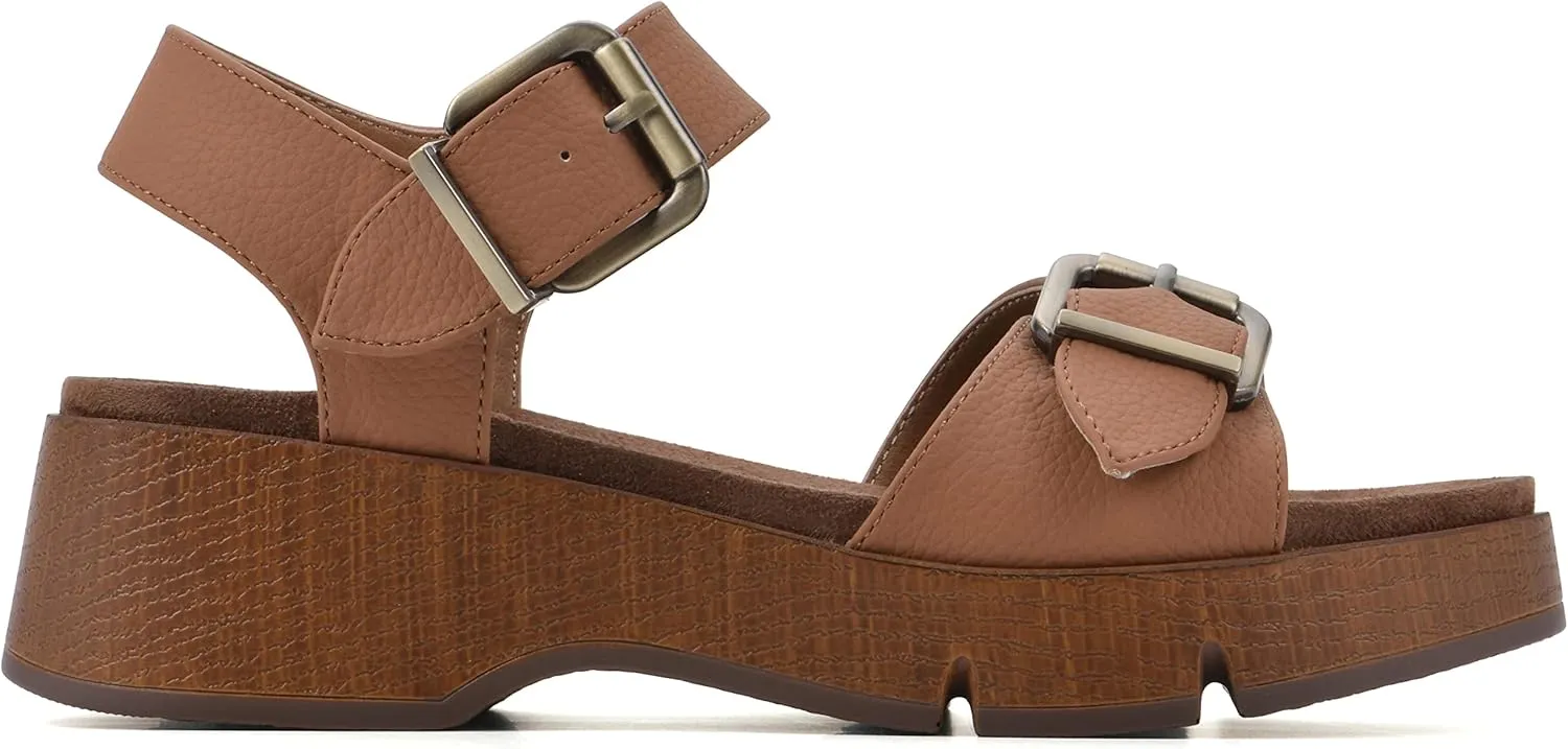 WHITE MOUNTAIN Women's Leftmost Platform Sandal