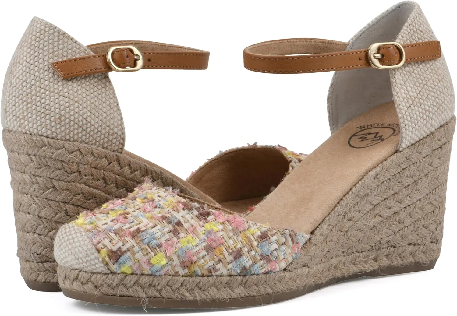 WHITE MOUNTAIN Women's Mamba Espadrille Wedge Sandal