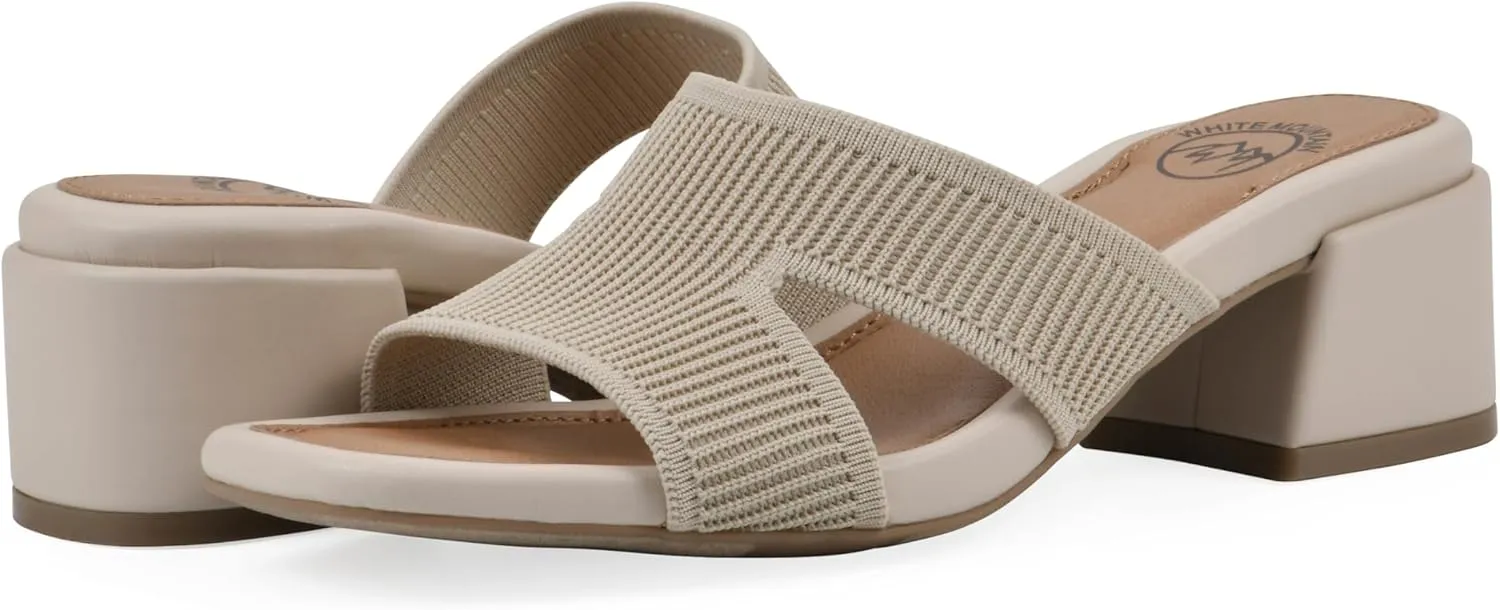 WHITE MOUNTAIN Women's Milled Knit Heel