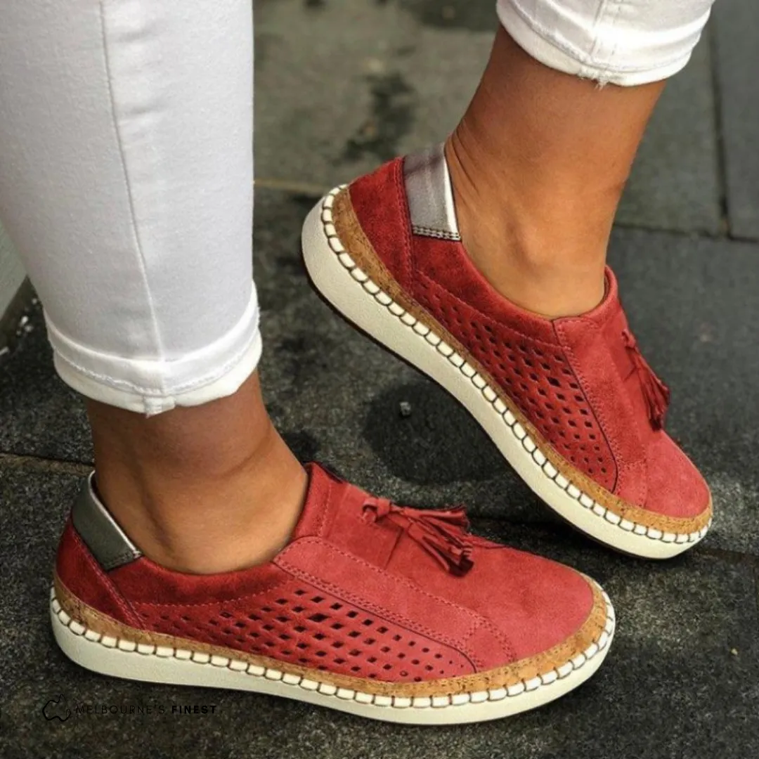 White Sneakers Women | Slip-On Sneakers for All-Day Wear | Jessica