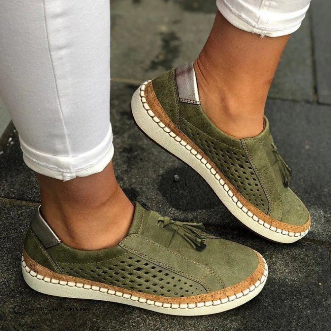 White Sneakers Women | Slip-On Sneakers for All-Day Wear | Jessica