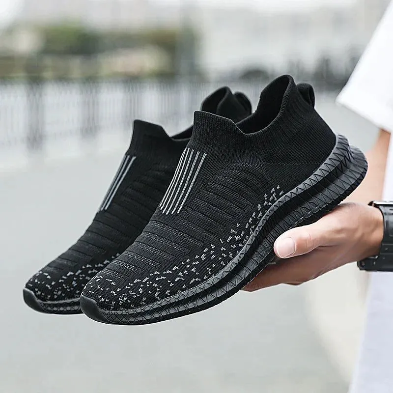 Wide Fit Sneakers for Men – Comfortable Slip-On Shoes for Daily Wear