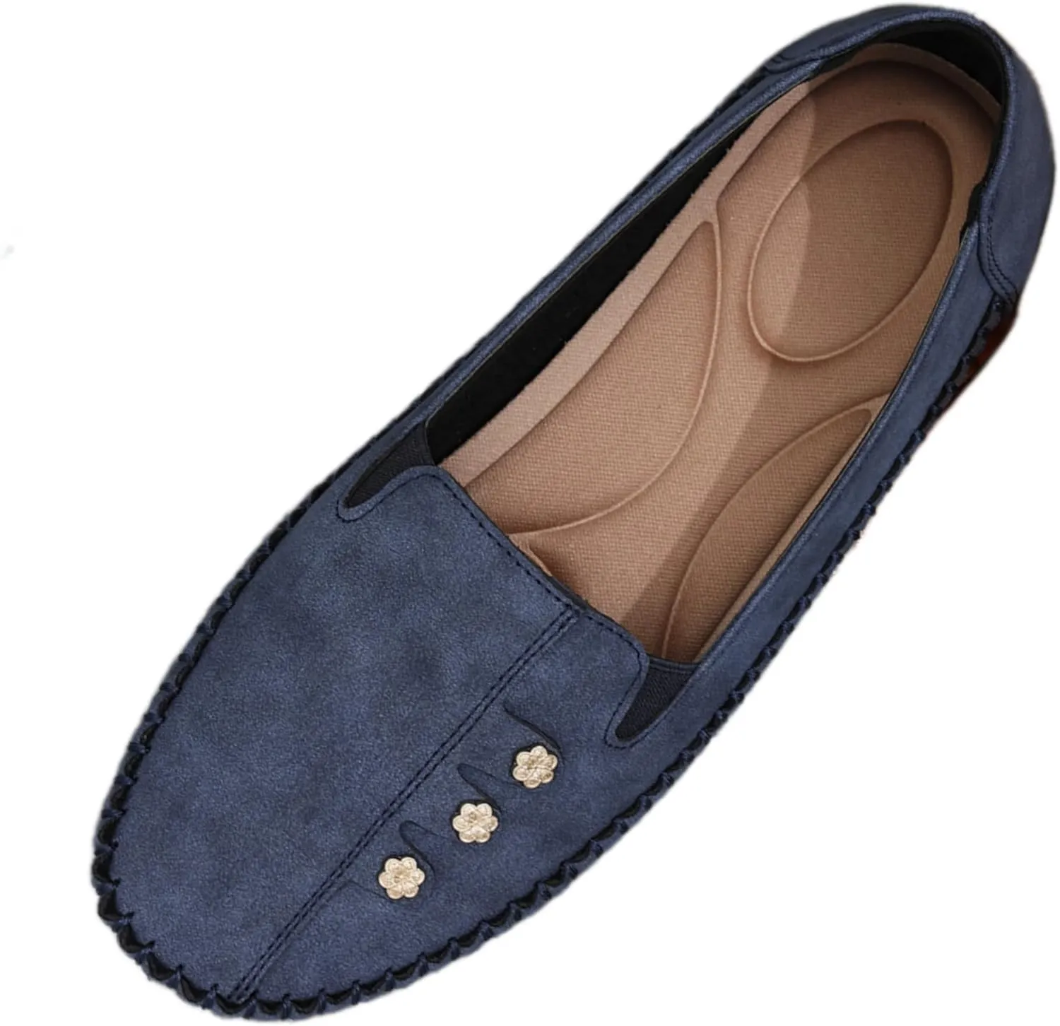 Women Loafers Comfortable Shoes Casual Slip on Flats for Walking Driving Business Light Weight Casual Slip-On Dress Shoes