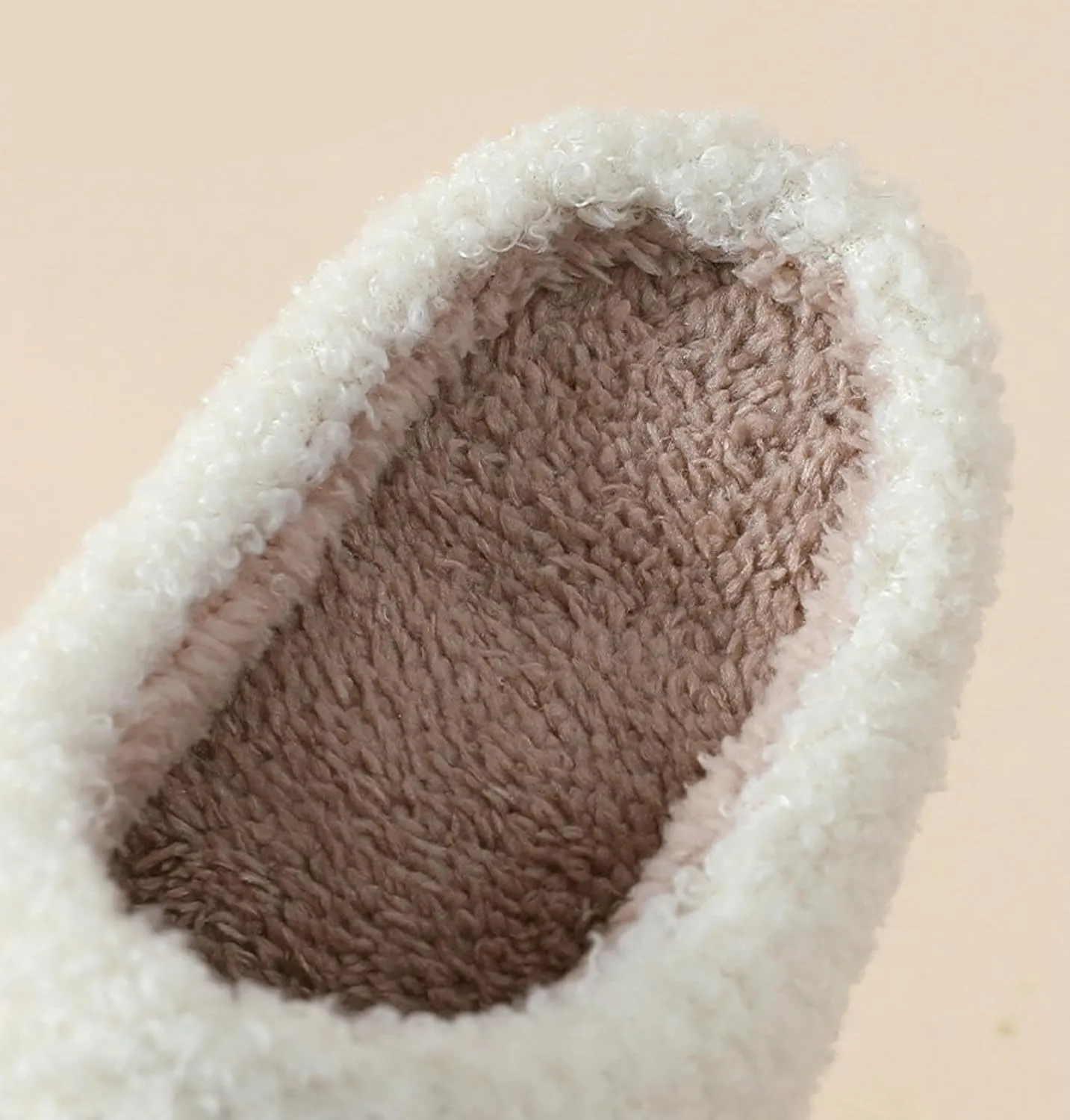 Women Slippers Cute House Slippers Strawberry Slippers Comfy Soft Bedroom Shoes Warm Fuzzy Slip-On Slippers Indoor Non-slip Plush Bedroom Slippers, E-24TX001