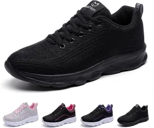 Women's Air Cushion Sneakers 2024 Comfortable Platform Diabetic Plantar Fasciitis Slip on Walking Orthopedic Shoes