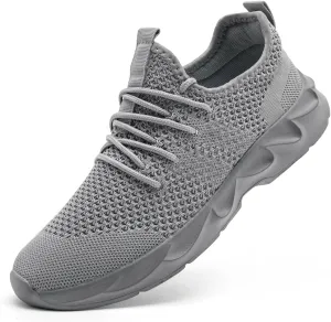 Women's Breathable Casual Athletic Sneakers, Lightweight Comfortable Slip On Gym Walking Tennis Fashion Sports Shoes