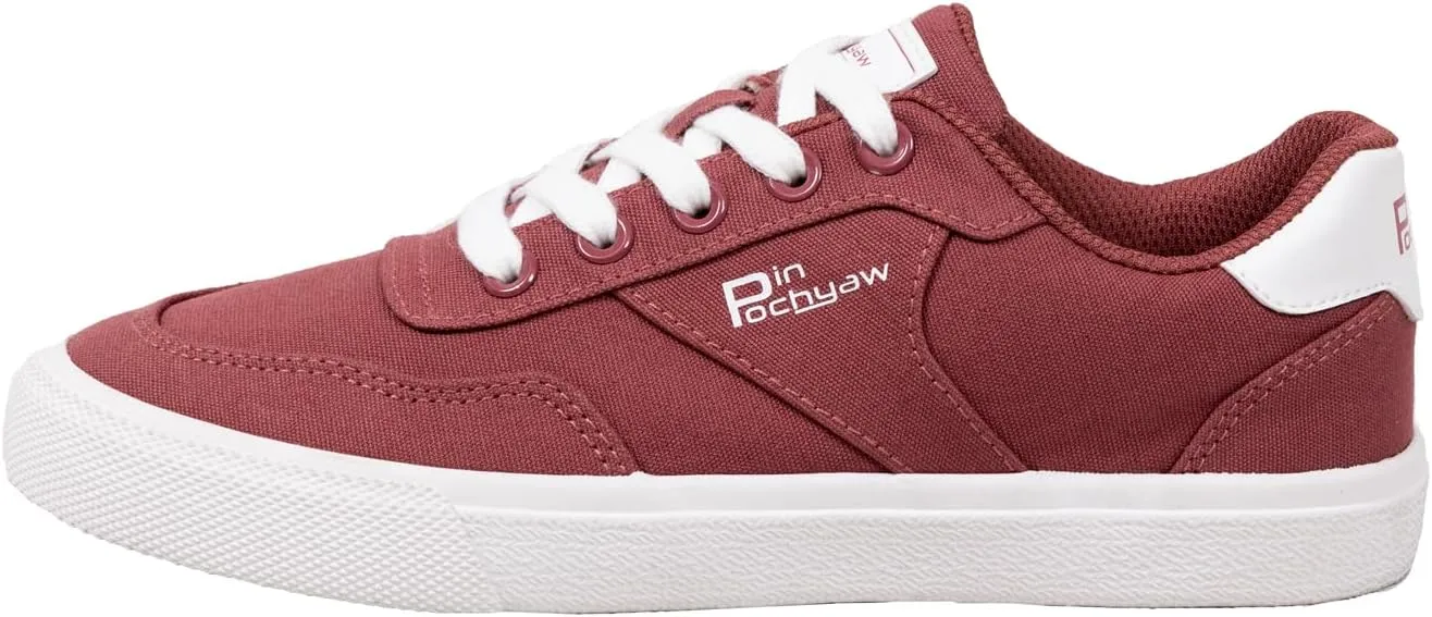 Womens Canvas Sneakers Lace Up Canvas Loafers Casual Non Slip Walking Shoes Classic Simple Flat Fashion Sneakers