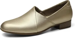 Women's Classic Comfort Dress Shoes Casual Leather Loafers Flats Cute Versatile Slip-Ons Everyday Work Shoes