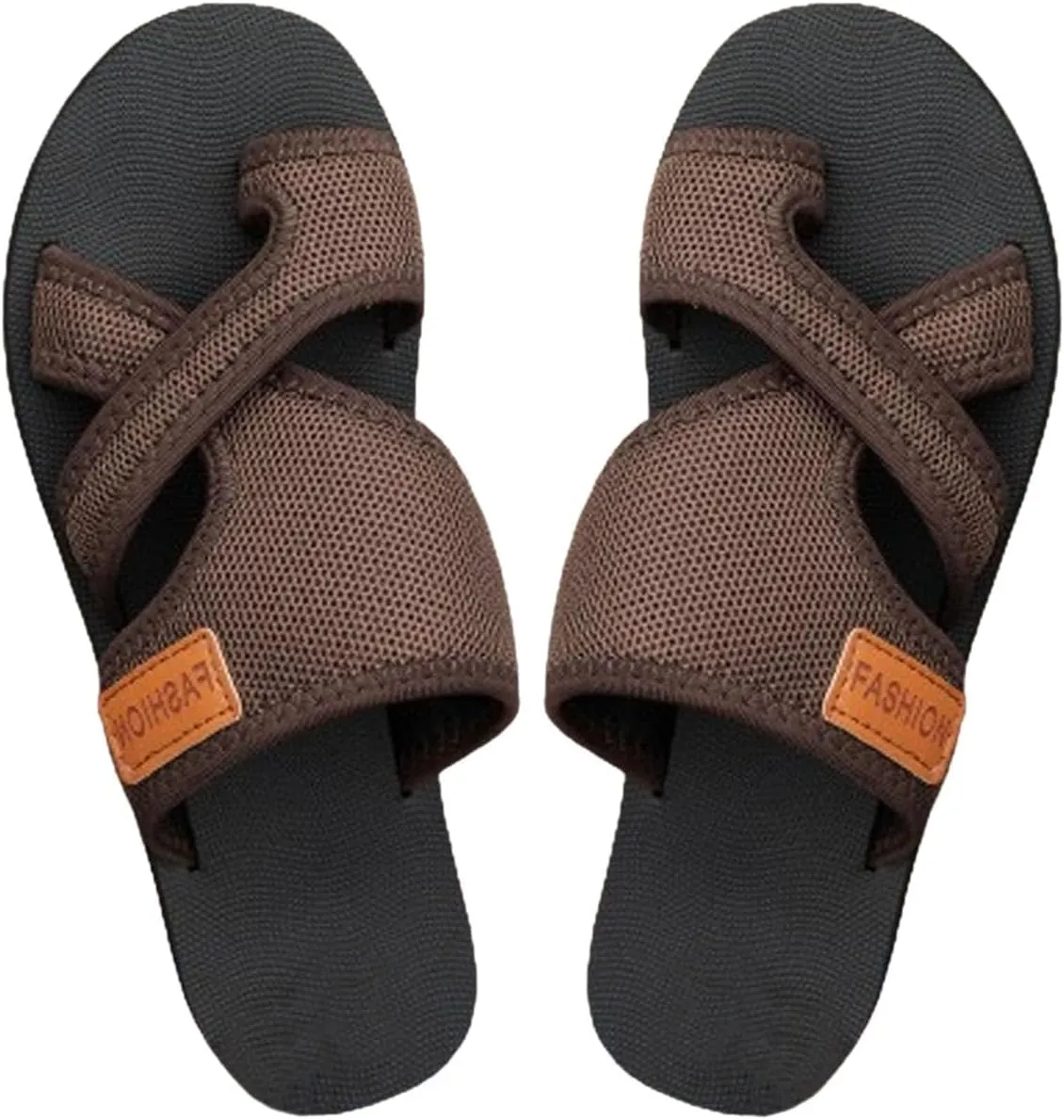 Women's Comfortable Breathable Mesh Flip Flops, Hollow Mesh Flip Flops, Non-Slip Orthopedic Sandals With Arch Support