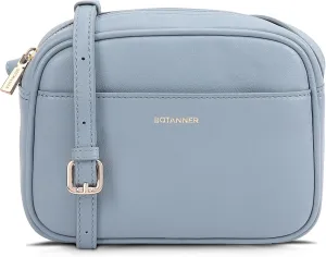 Women's Elegant Genuine Leather Crossbody Bag - Versatile Design, Adjustable Strap, Top Zip Closer, Light & Chic