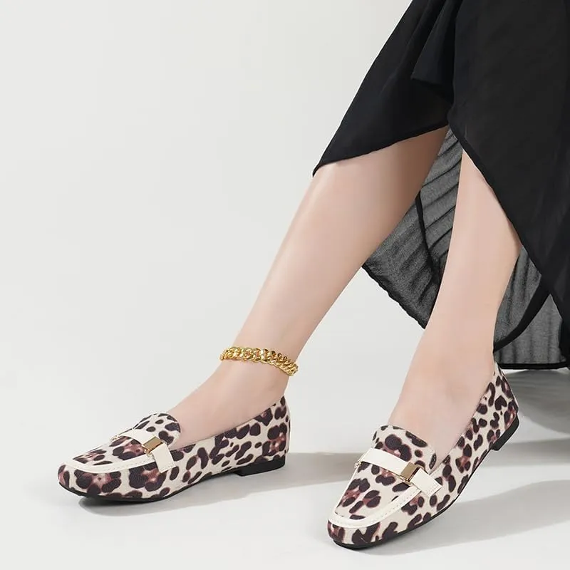 Women's Flats Comfortable Dressy Casual Work Flats Breathable Slip On Walking Shoes