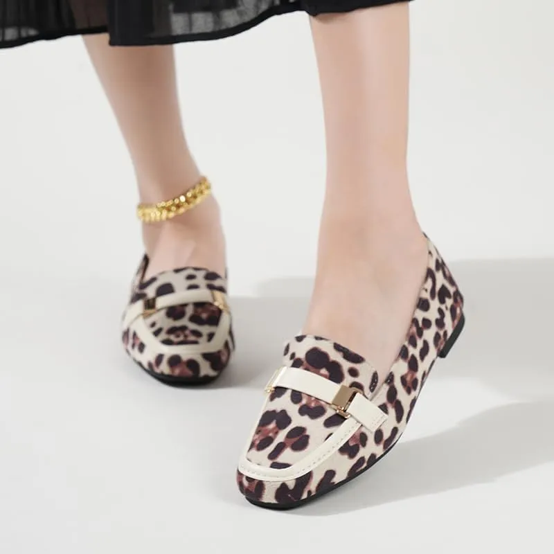Women's Flats Comfortable Dressy Casual Work Flats Breathable Slip On Walking Shoes