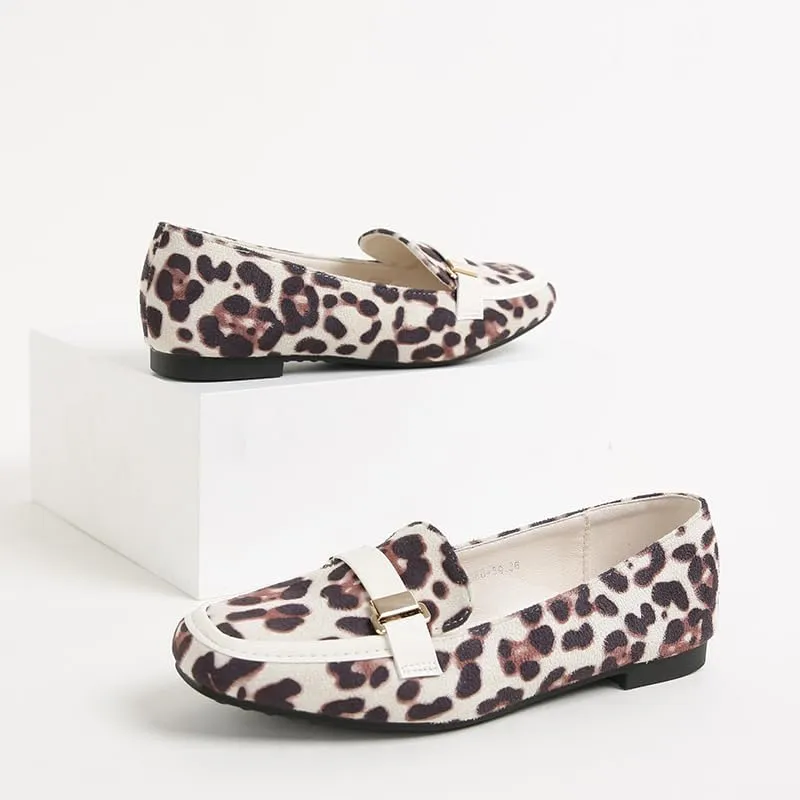 Women's Flats Comfortable Dressy Casual Work Flats Breathable Slip On Walking Shoes