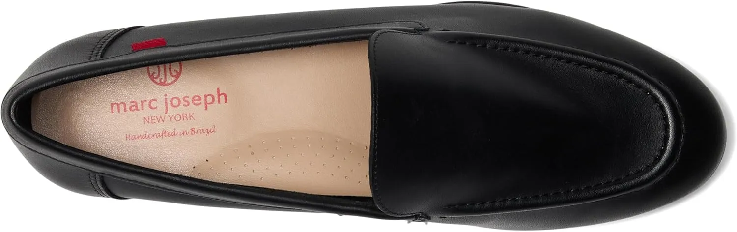 Womens Genuine Leather Casual Comfort Slip on Dress Loafer
