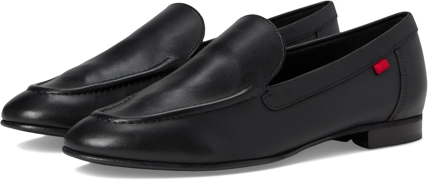 Womens Genuine Leather Casual Comfort Slip on Dress Loafer