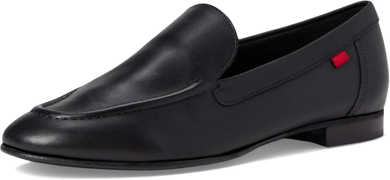 Womens Genuine Leather Casual Comfort Slip on Dress Loafer