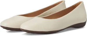 Women's Genuine Leather Comfort Slip on Ballet Flats