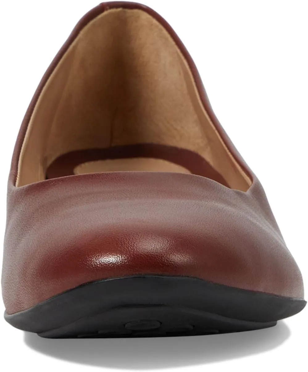 Women's Genuine Leather Comfort Slip on Ballet Flats
