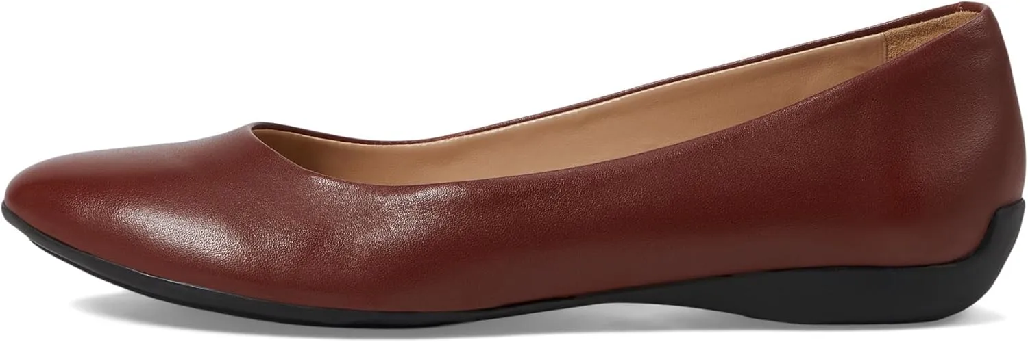 Women's Genuine Leather Comfort Slip on Ballet Flats