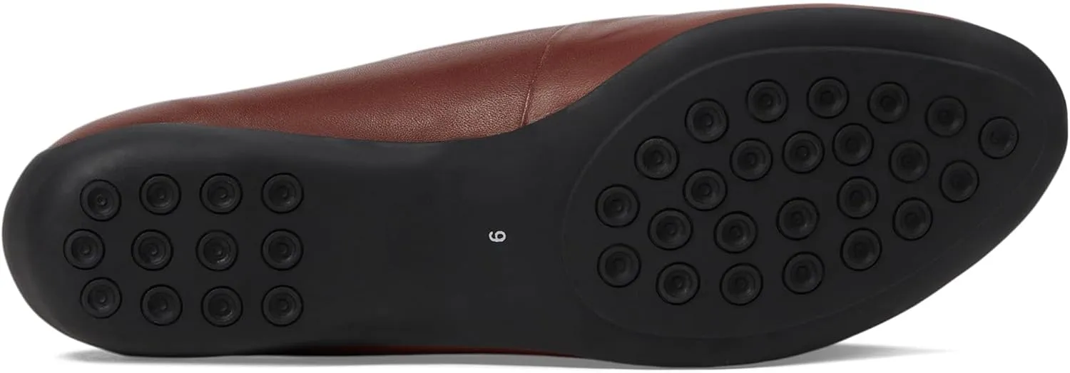 Women's Genuine Leather Comfort Slip on Ballet Flats