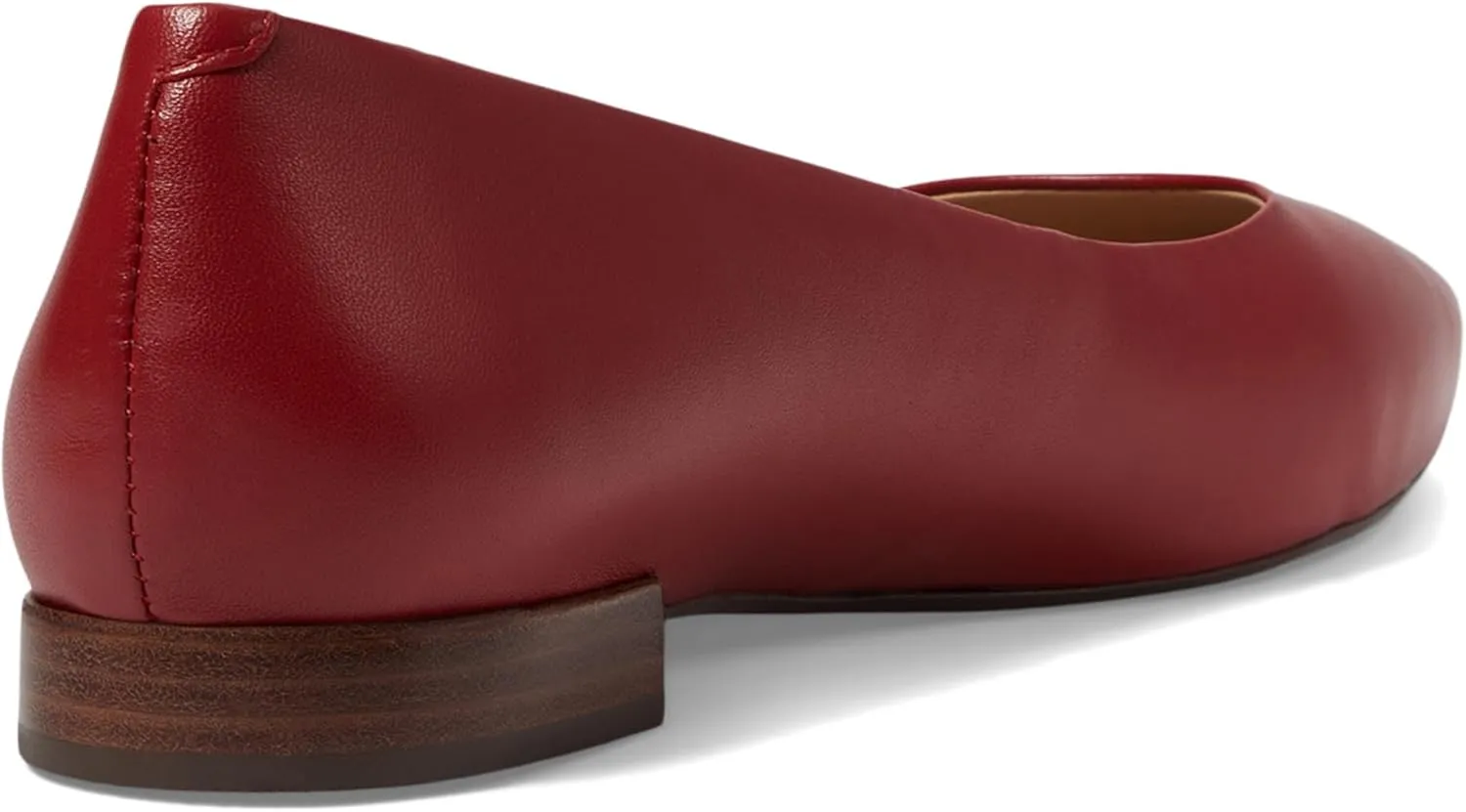 Womens Genuine Leather Comfort Slip on Pointed Toe Dress Flat
