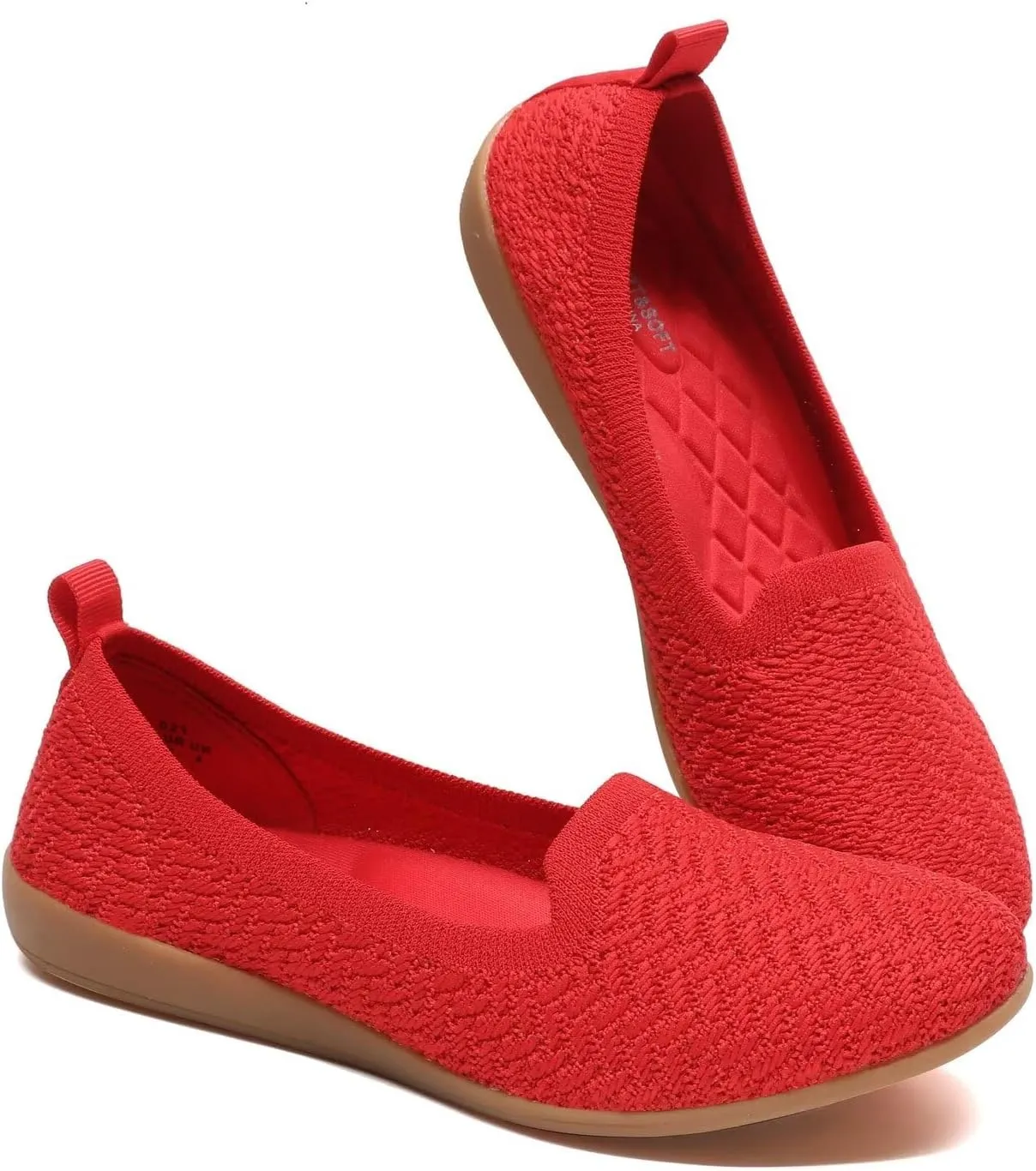 Women's Loafer Flats Round Toe Dressy Shoes Comfort Walking Slip-on Work Penny Office Driving Shoes