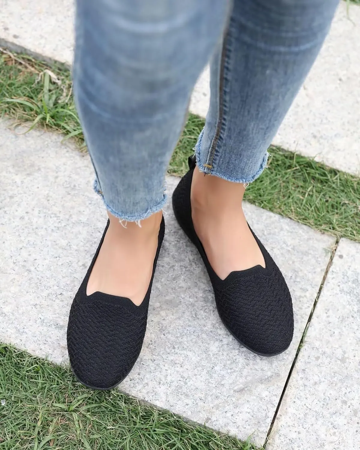 Women's Loafer Flats Round Toe Dressy Shoes Comfort Walking Slip-on Work Penny Office Driving Shoes