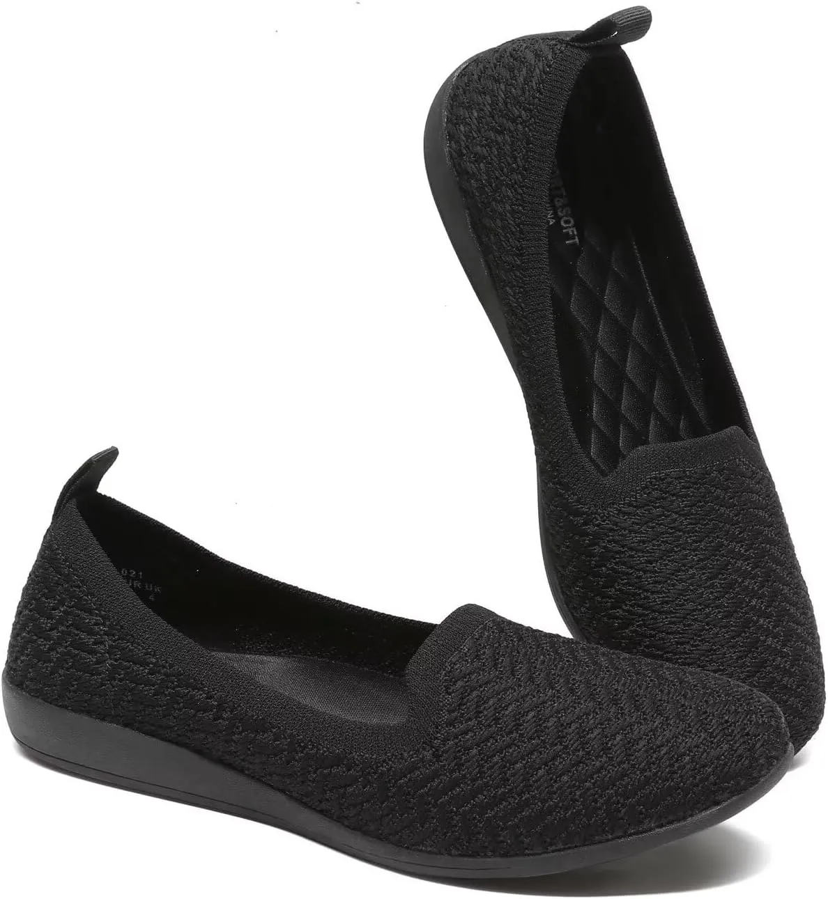 Women's Loafer Flats Round Toe Dressy Shoes Comfort Walking Slip-on Work Penny Office Driving Shoes