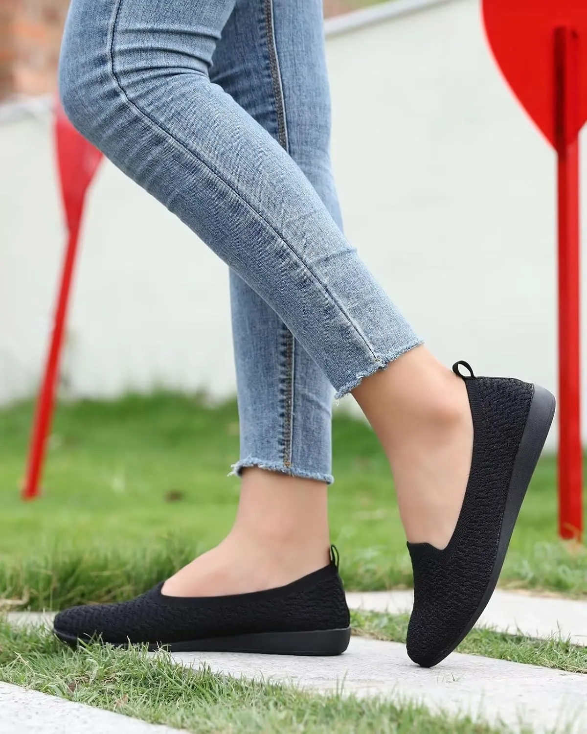 Women's Loafer Flats Round Toe Dressy Shoes Comfort Walking Slip-on Work Penny Office Driving Shoes