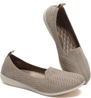 Women's Loafer Flats Round Toe Dressy Shoes Comfort Walking Slip-on Work Penny Office Driving Shoes