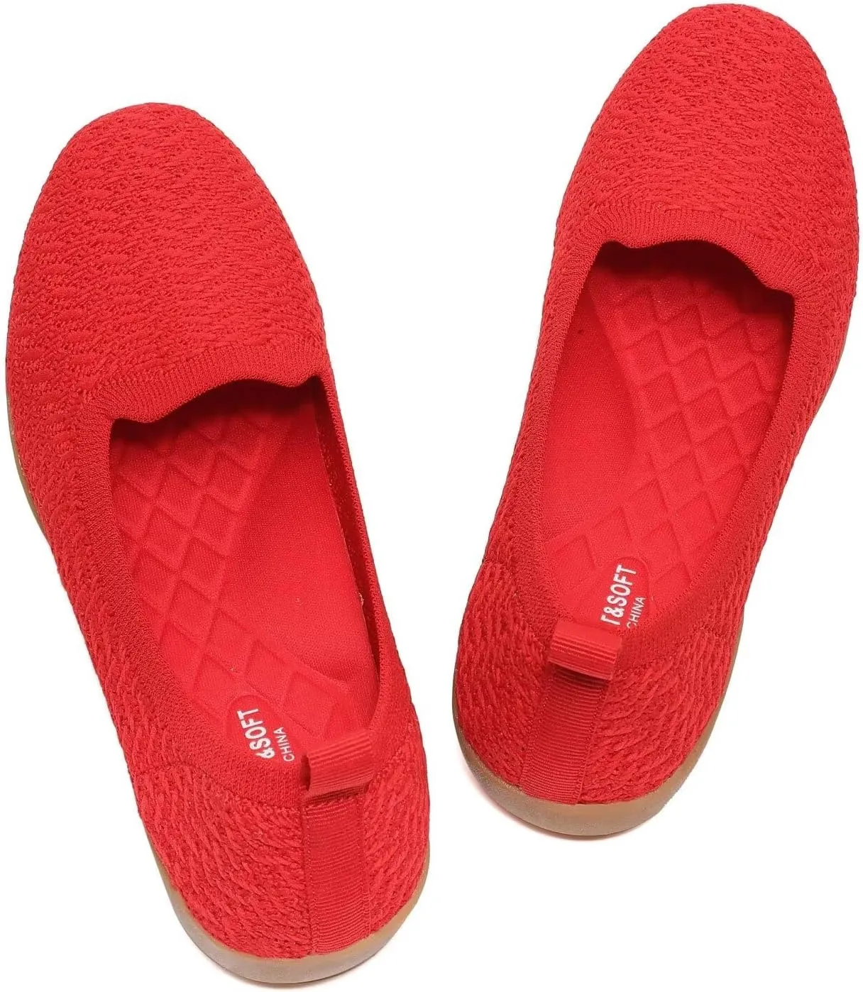 Women's Loafer Flats Round Toe Dressy Shoes Comfort Walking Slip-on Work Penny Office Driving Shoes