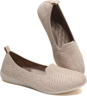 Women's Loafer Flats Round Toe Dressy Shoes Comfort Walking Slip-on Work Penny Office Driving Shoes