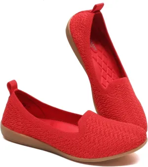 Women's Loafer Flats Round Toe Dressy Shoes Comfort Walking Slip-on Work Penny Office Driving Shoes