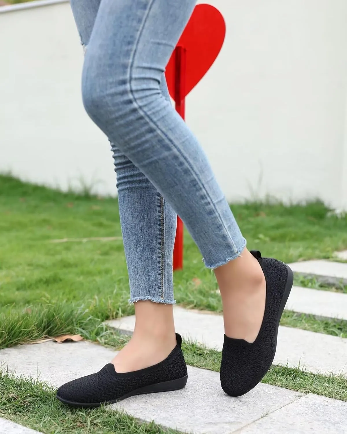 Women's Loafer Flats Round Toe Dressy Shoes Comfort Walking Slip-on Work Penny Office Driving Shoes