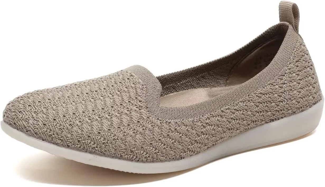 Women's Loafer Flats Round Toe Dressy Shoes Comfort Walking Slip-on Work Penny Office Driving Shoes