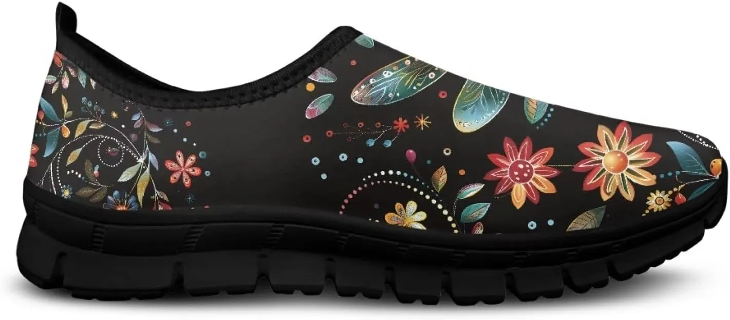 Women's Loafers Slip On Slip Shoe Casual Walking Shoes Non Slip Work Shoes Mesh Athletic Sneakers